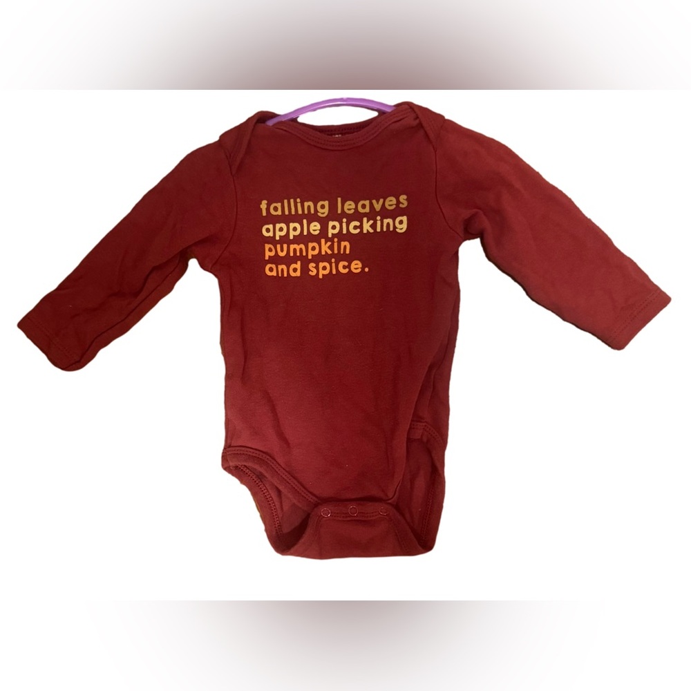 Chick Pea Fall Onesie